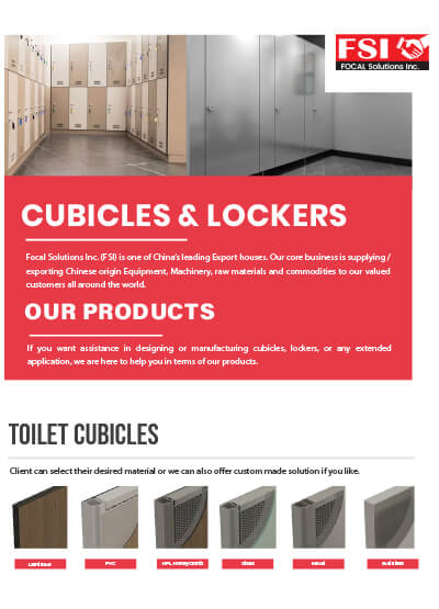 Cubicles & Lockers